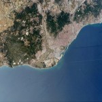 Foto satelital de Barcelona 2004
