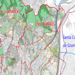 Mapa del Departamento de Antioquia, Colombia