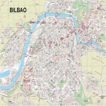 Mapa turístico de Bilbao