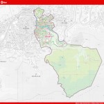 Mapa Politico de Túnez
