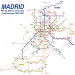 Red de Metro y Cercanías ampliaciones 2003-2007