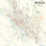 Mapa de Palencia
