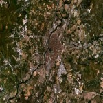 Vista satélite de Valladolid