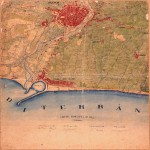 Plano de Valencia y sus alrededores 1882