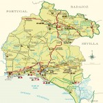 Mapa de Huelva