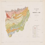 Mapa geológico de la provincia de Jaén 1883