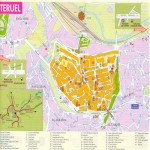 Mapa turístico de Teruel