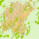 Mapa de Oviedo