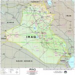 Mapa de Irak 2003