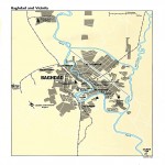 Mapa de Bagdad 1992