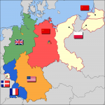 Zonas de ocupación de Alemania 1947