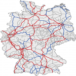 La red ferroviaria de Alemania 2010