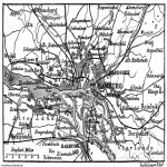 Mapa de la Ciudad de Orán, Argelia 1943
