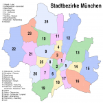 Distritos de Múnich 2007