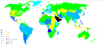 Edad de consentimiento sexual en el Mundo 2006