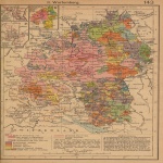 Mapa de Wurtemberg