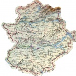 Mapa del centro de Burgos