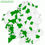 Mapa de Población de Galicia 2009