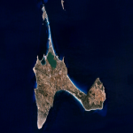 Mapa satelital de Isla Formentera