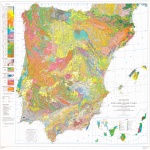 Mapa geológico de España 1994