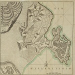 Mapa de Ciudad, Plaza Y Fuerzas de Melilla 1793