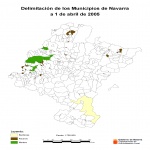 Mapa de Municipios y Concejos de Navarra 2005