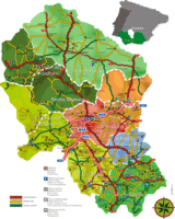 Mapa Político Pequeña Escala de Guayana Francesa