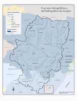 Cuencas hidrográficas y red hidrográfica de Aragón