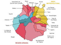 Mapa municipal de Gran Canaria 2007