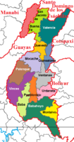 Mapa político de Castilla y León