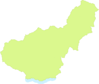 Mapa mudo de la Provincia de Granada