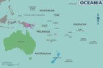 Mapa Politico de Oceanía