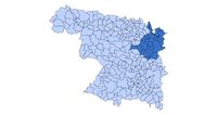 Mapa Político Pequeña Escala de San Pedro y Miguelón, Francia
