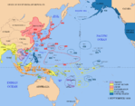 Las potencias imperiales del Pacífico in 1939