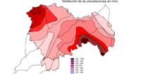 Precipitaciones en la Provincia de Guadalajara 2008