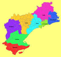 Mapa topográfico de la Provincia de Soria