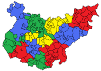 Comarcas de la Provincia de Badajoz 2010