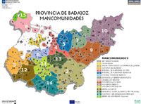 Mancomunidades de la Provincia de Badajoz 2010
