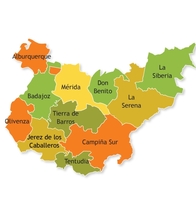 Comarcas de la Provincia de Badajoz