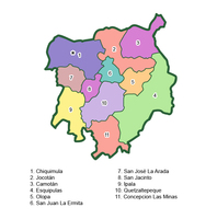 Mapa mudo de La Rioja