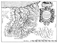 Mapa de Guipúzcoa 1584
