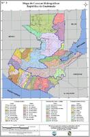 Mapa Departamento Morazán, El Salvador