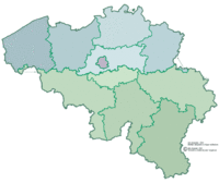 Provincias y regiones de Bélgica 2001