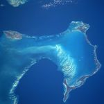 Foto e Imagen Satélite de las Islas New Providence y Eleuthera, Bahamas