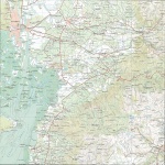 Hoja Needles del Mapa Topográfico de los Estados Unidos 1969