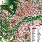 Mapa turístico de Burgos