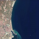 Imagen satelital de Valencia 2005
