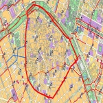 Mapa del distrito de Ciutat Vella