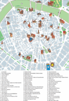 Mapa turístico de Valencia