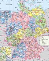 Lámina del Mapa General de Alemania